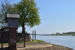 Blick auf die Elbe am Zollenspieker